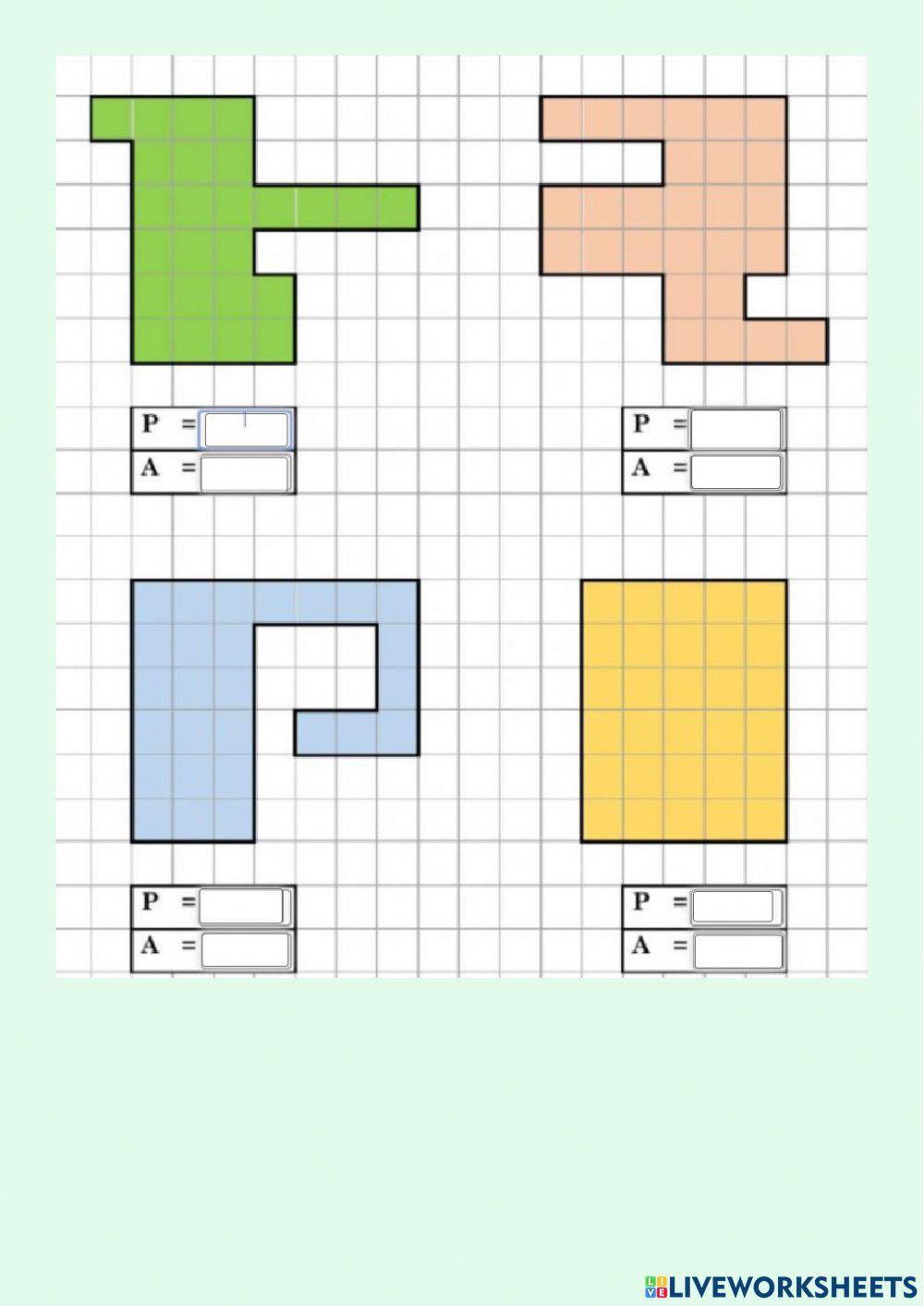 Figuras, áreas y perímetros