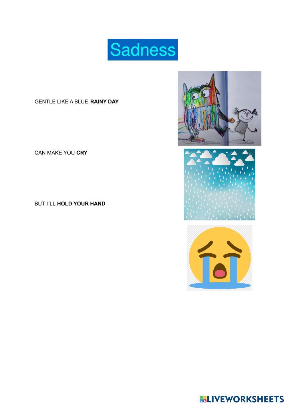 The Colour Monster: Happiness and sadness