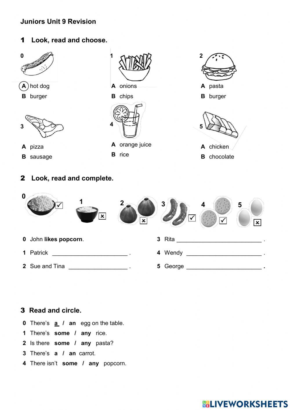 Smiles Unit 9 Revision