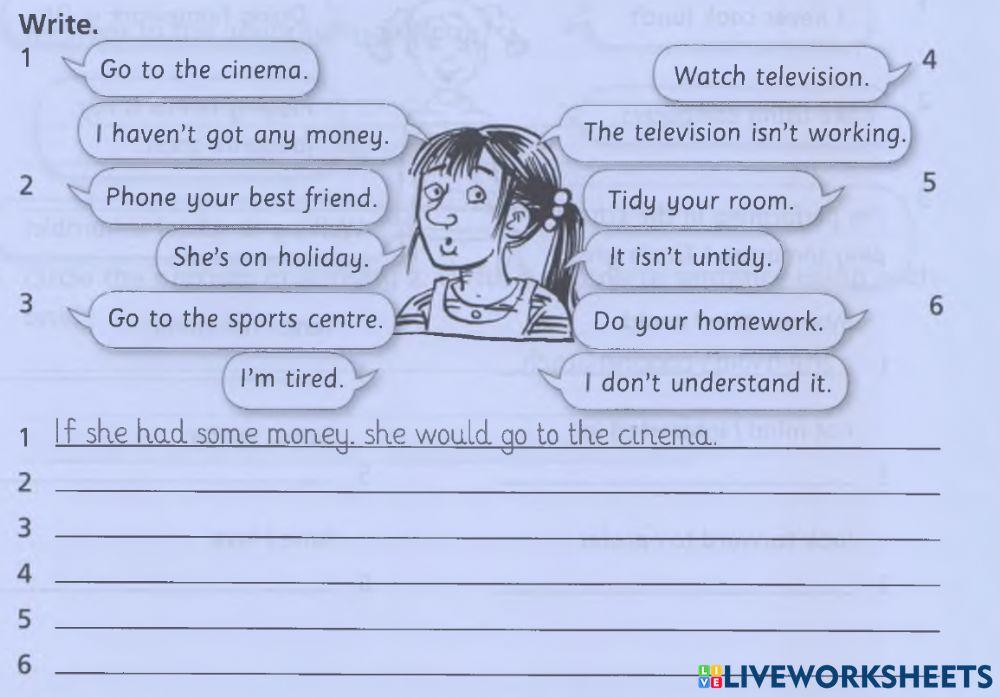 Second Conditional, English world 5