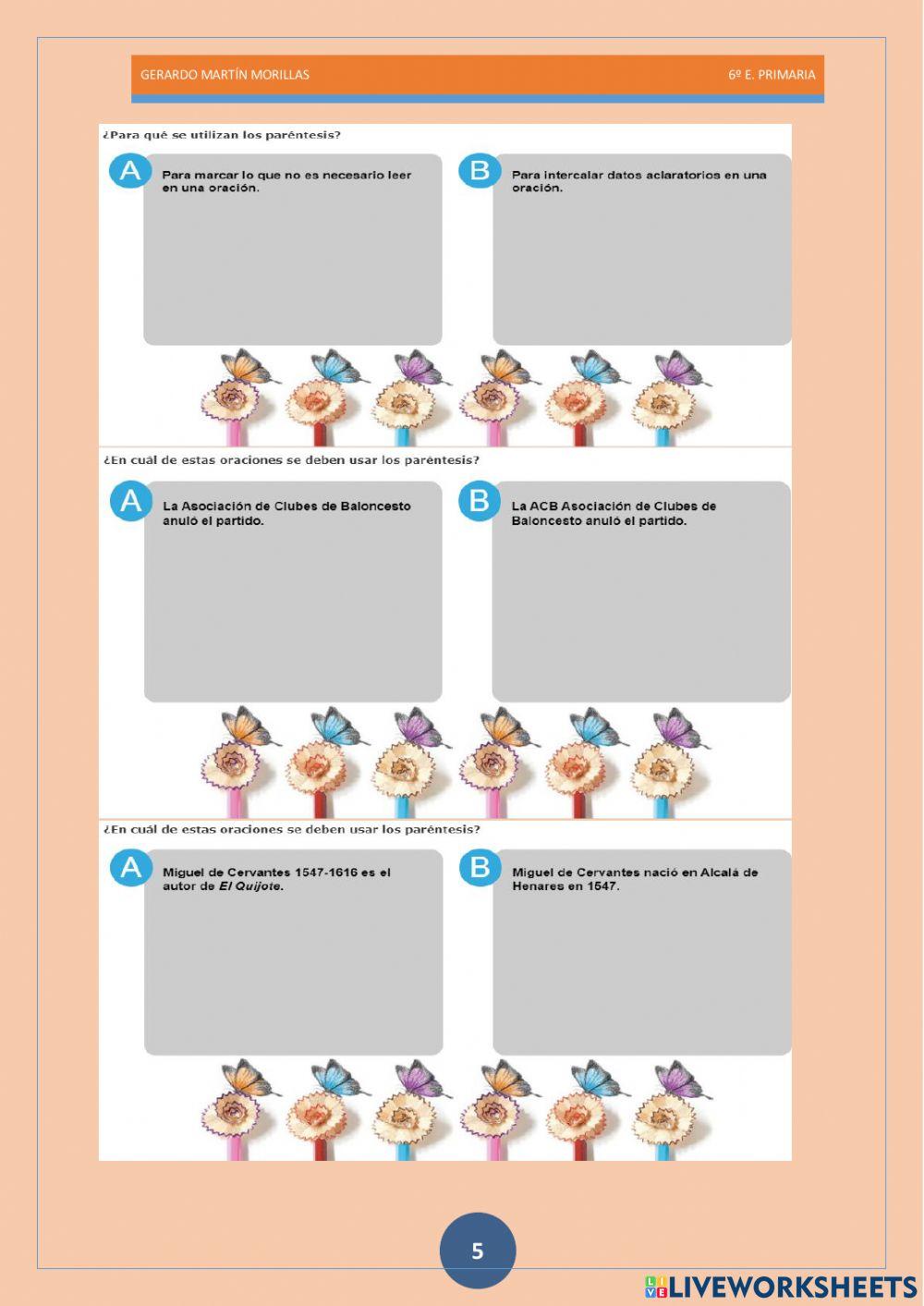 Ortografía. Ficha 13.