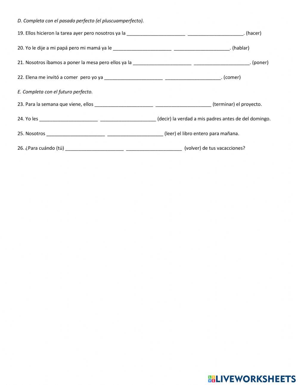 Capítulo 4: Hoja de repaso