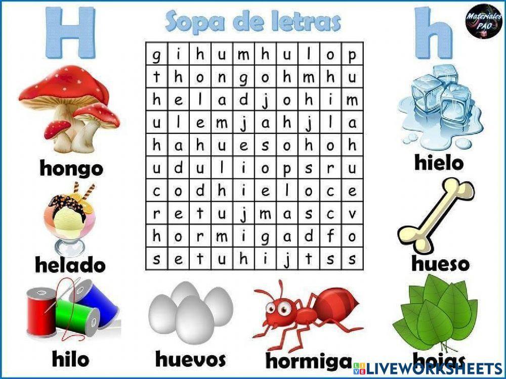 Letra h