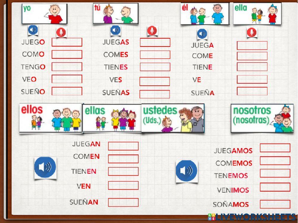 Conjugando ando . . . 1