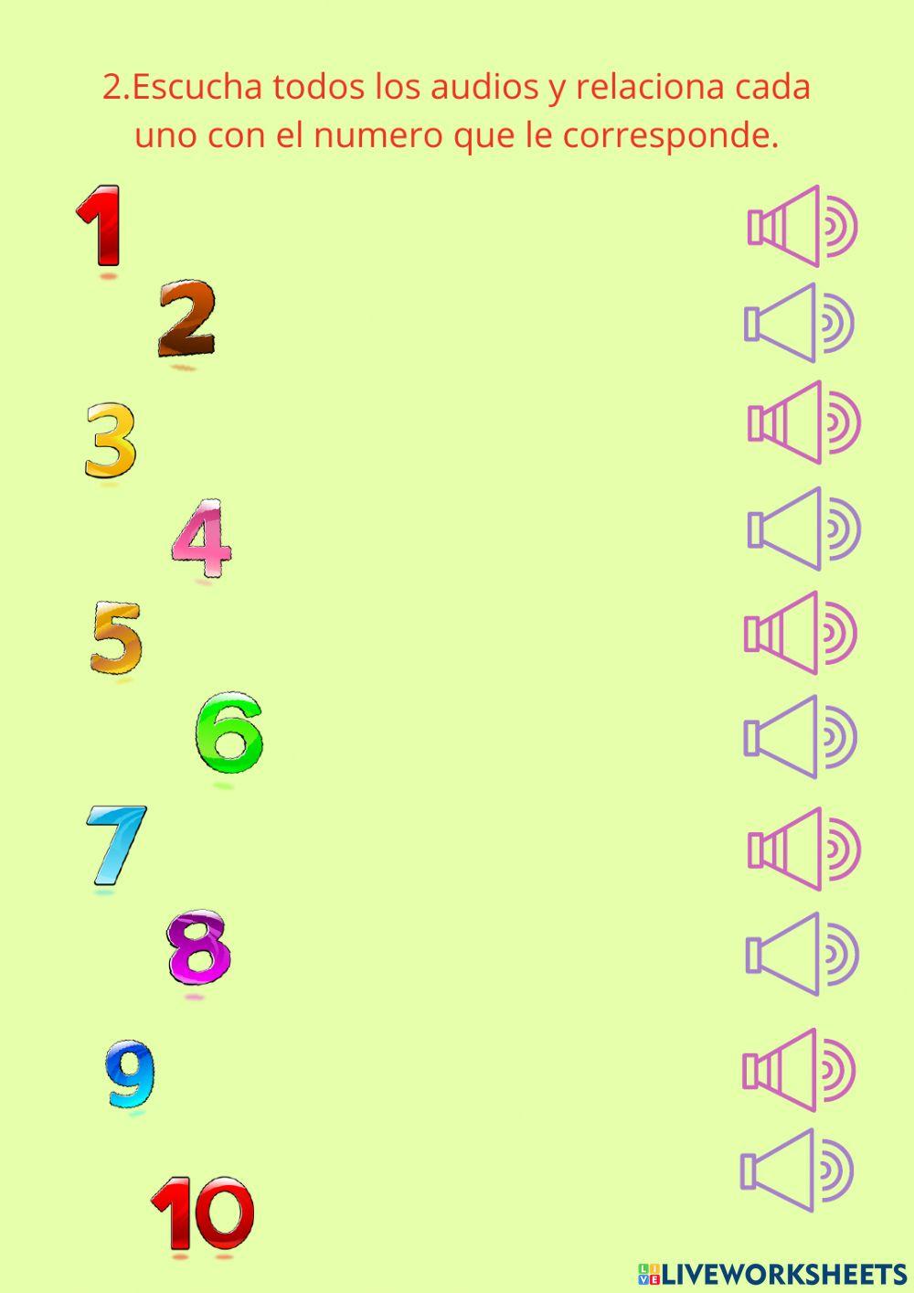 Número, álgebra y variación para preescolar