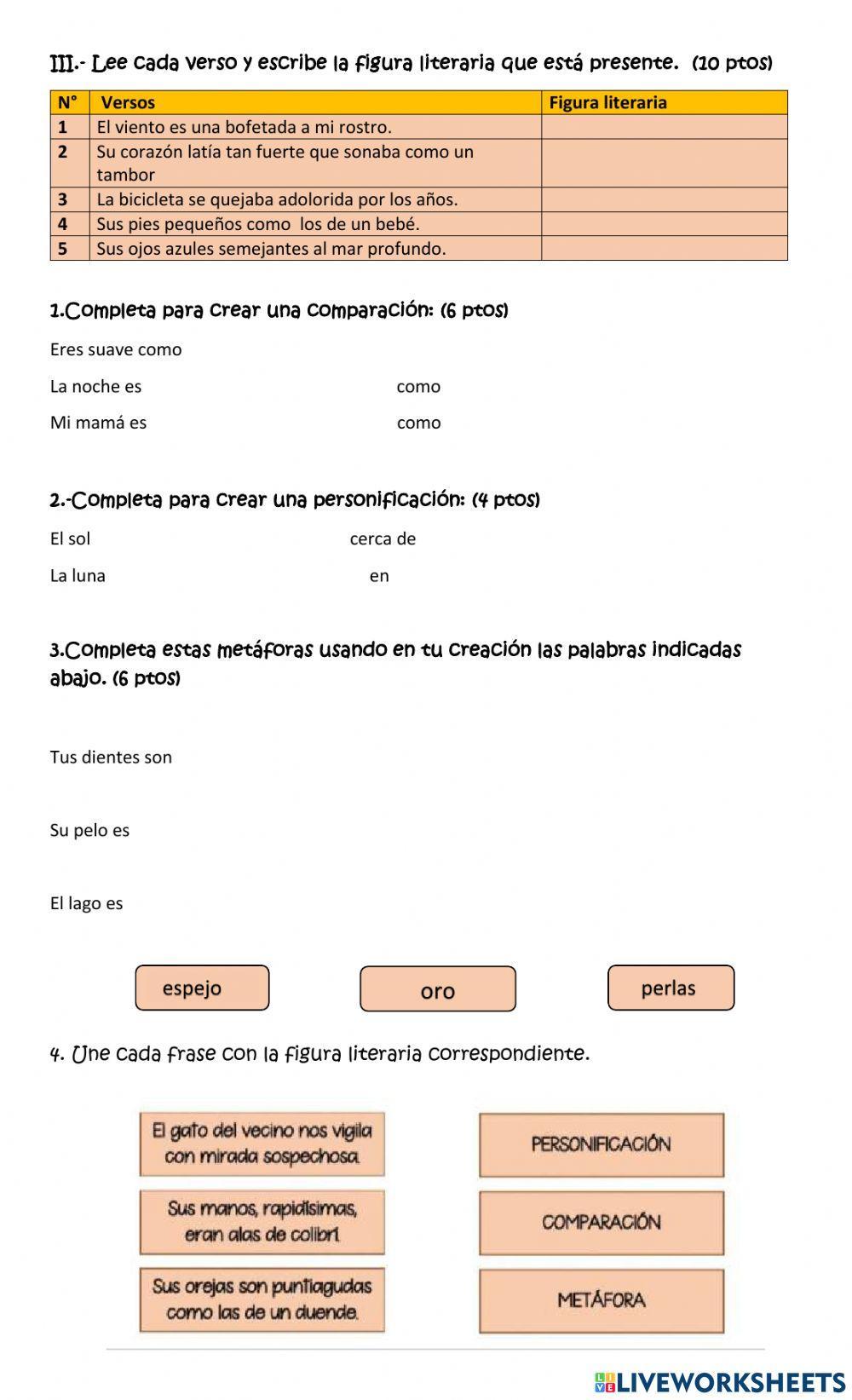 Evaluación de -Unidad 0- Lenguaje y comunicación.