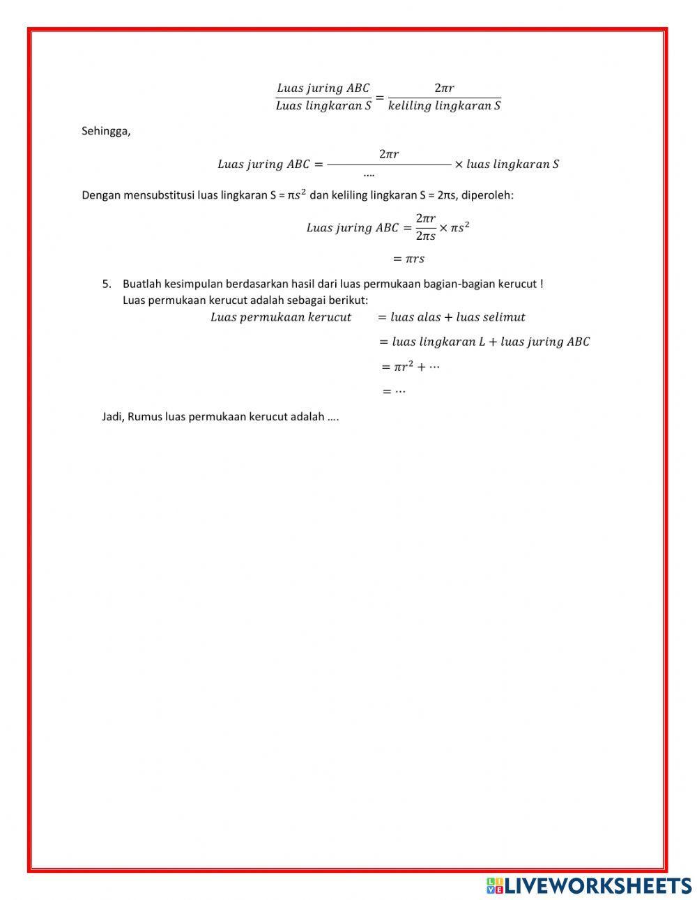 LKPD-Kelompok Ahli-Kerucut