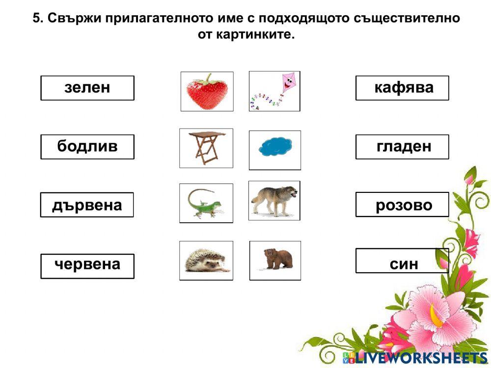 Прилагатели имена