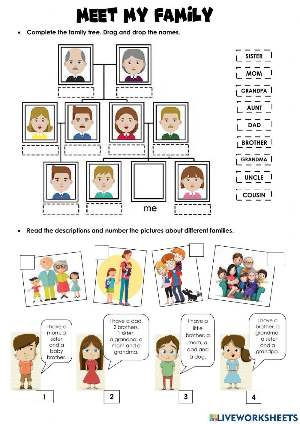Meet my family Meet my family