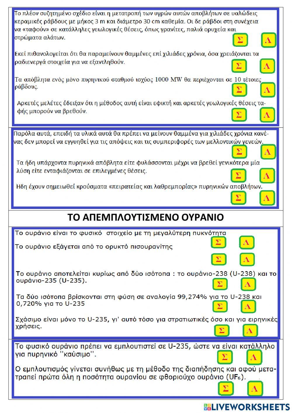 Pollution radioactivity