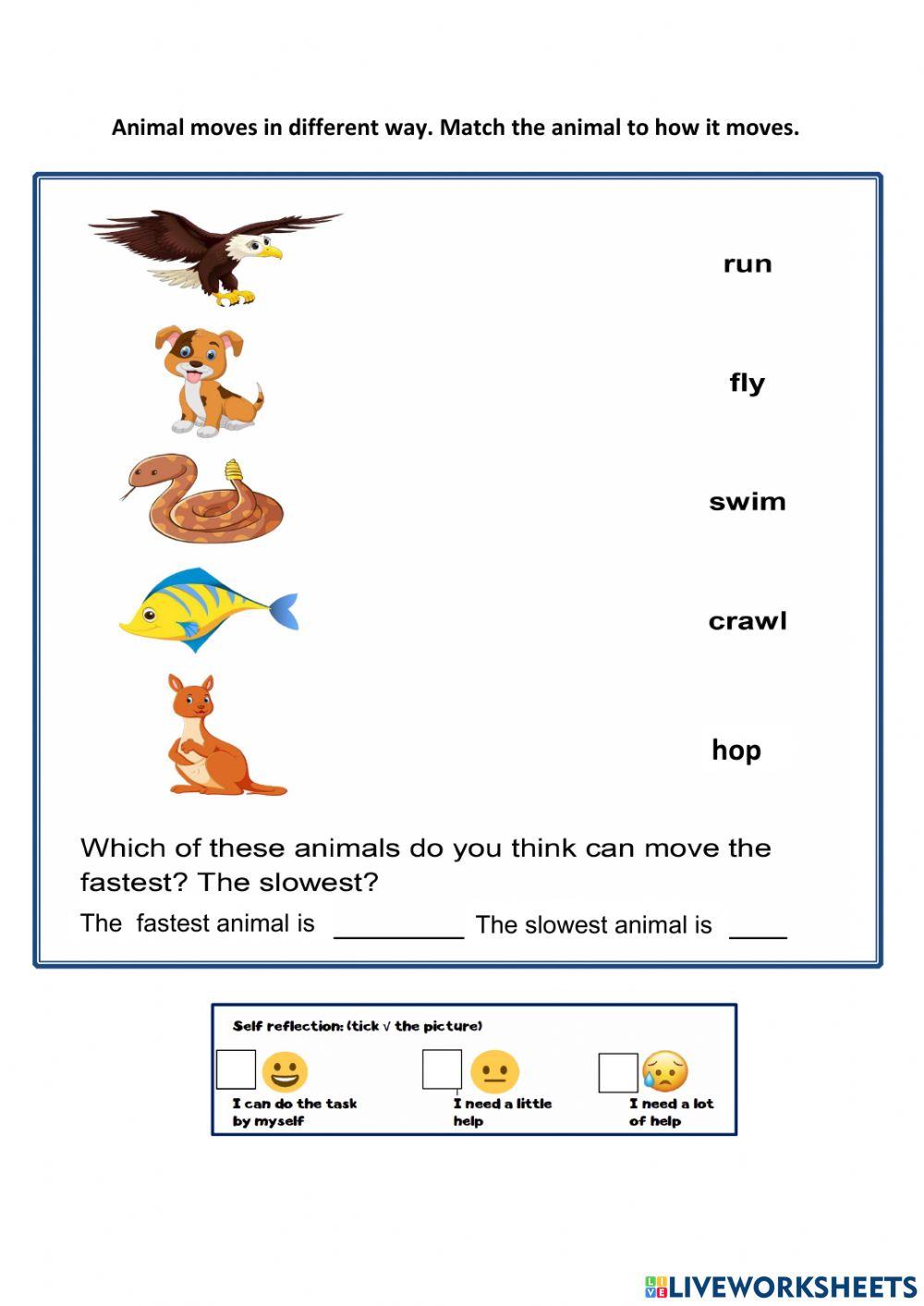 Living things movement