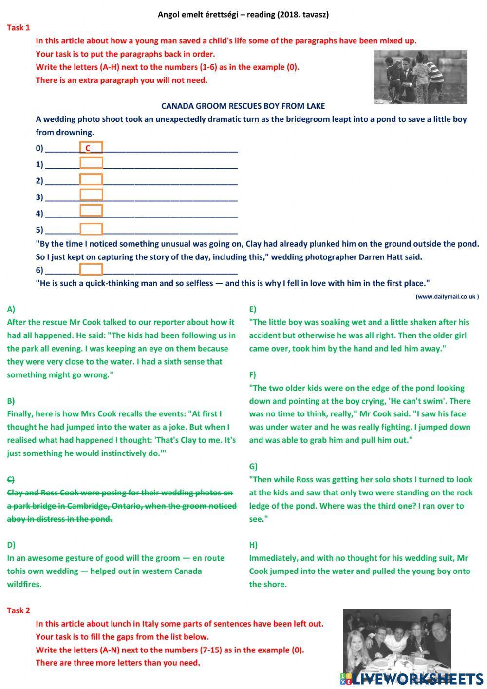 2018 tavasz emelt angol érettségi reading - It is legal!!!