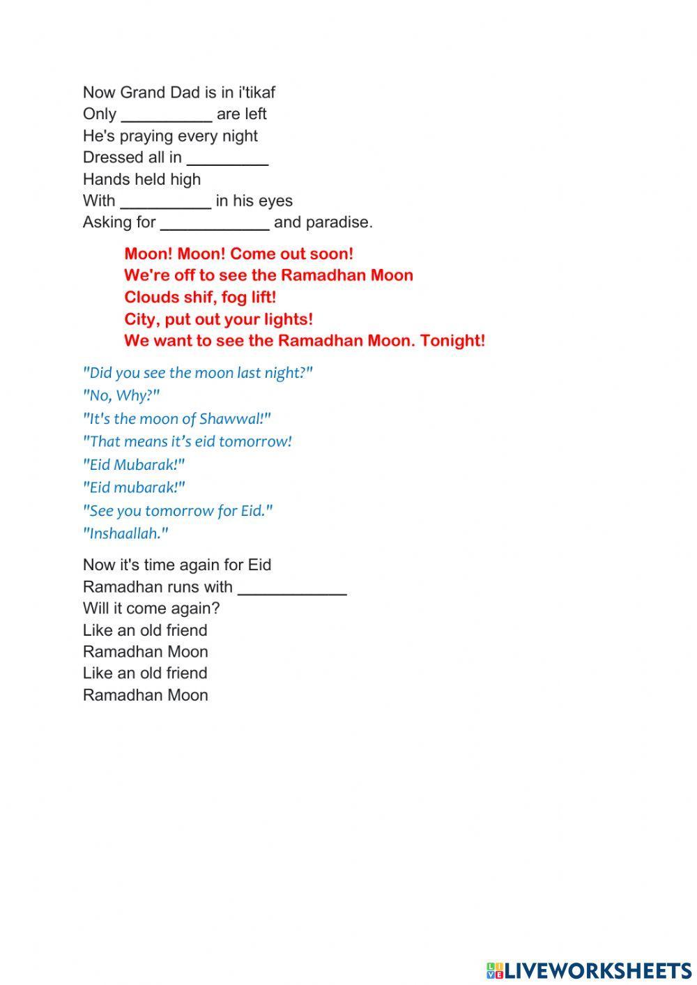 Ramadan Moon by Yusuf ISLAM