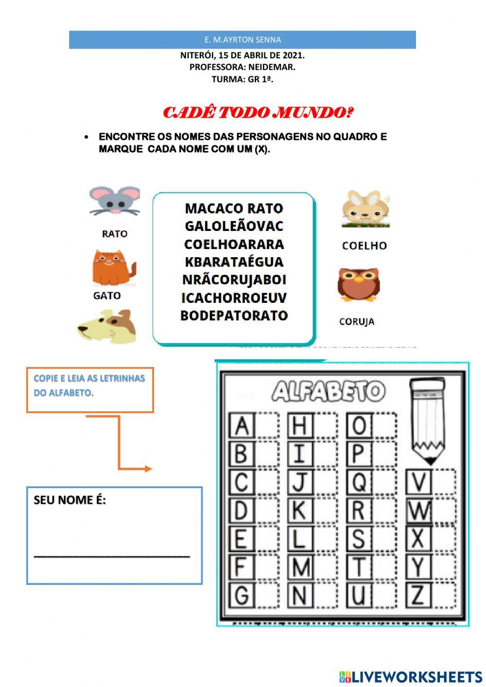 Reconhecimento de palavras