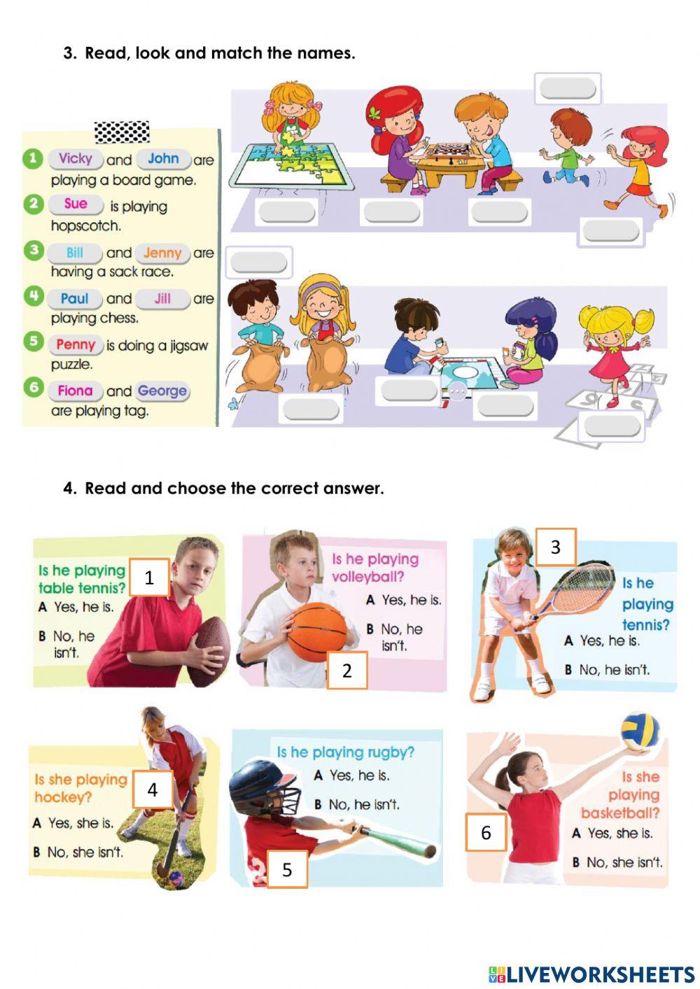 I Wonder 2 - Games and sports