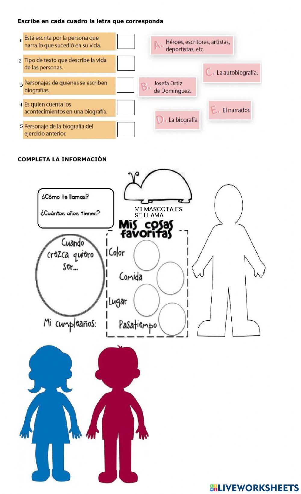 Biografia y autobiografia