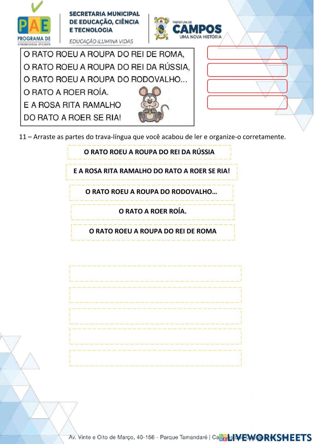 Gênero Textual - Poema