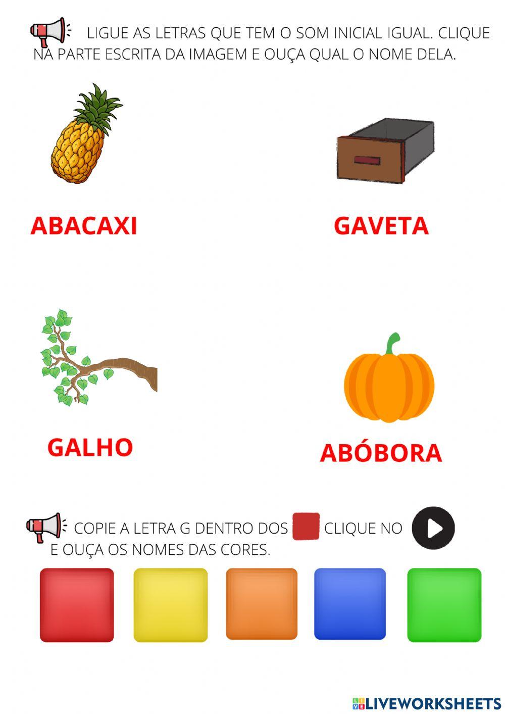 Atividade adaptada nome Agatha