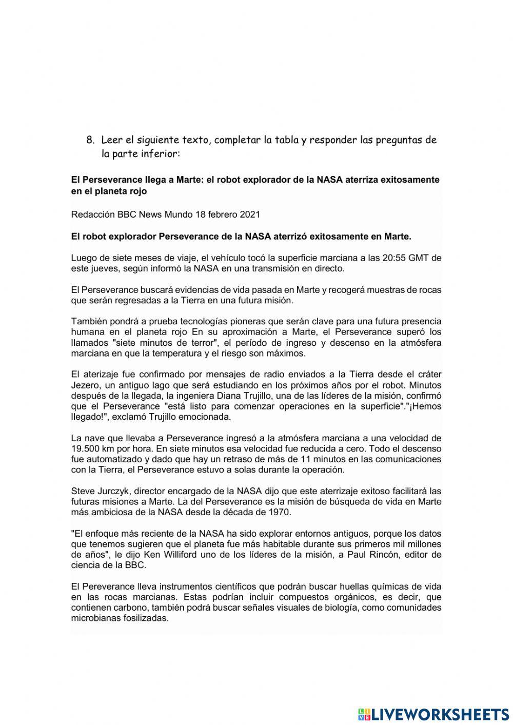 Taller de cierre 3 periodo español