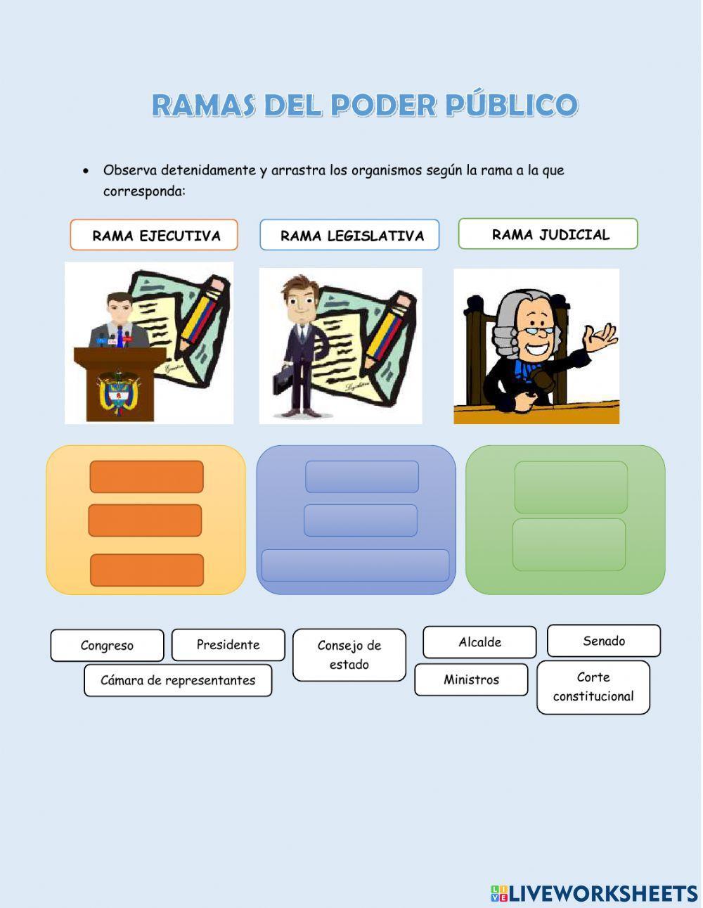Ramas del poder público