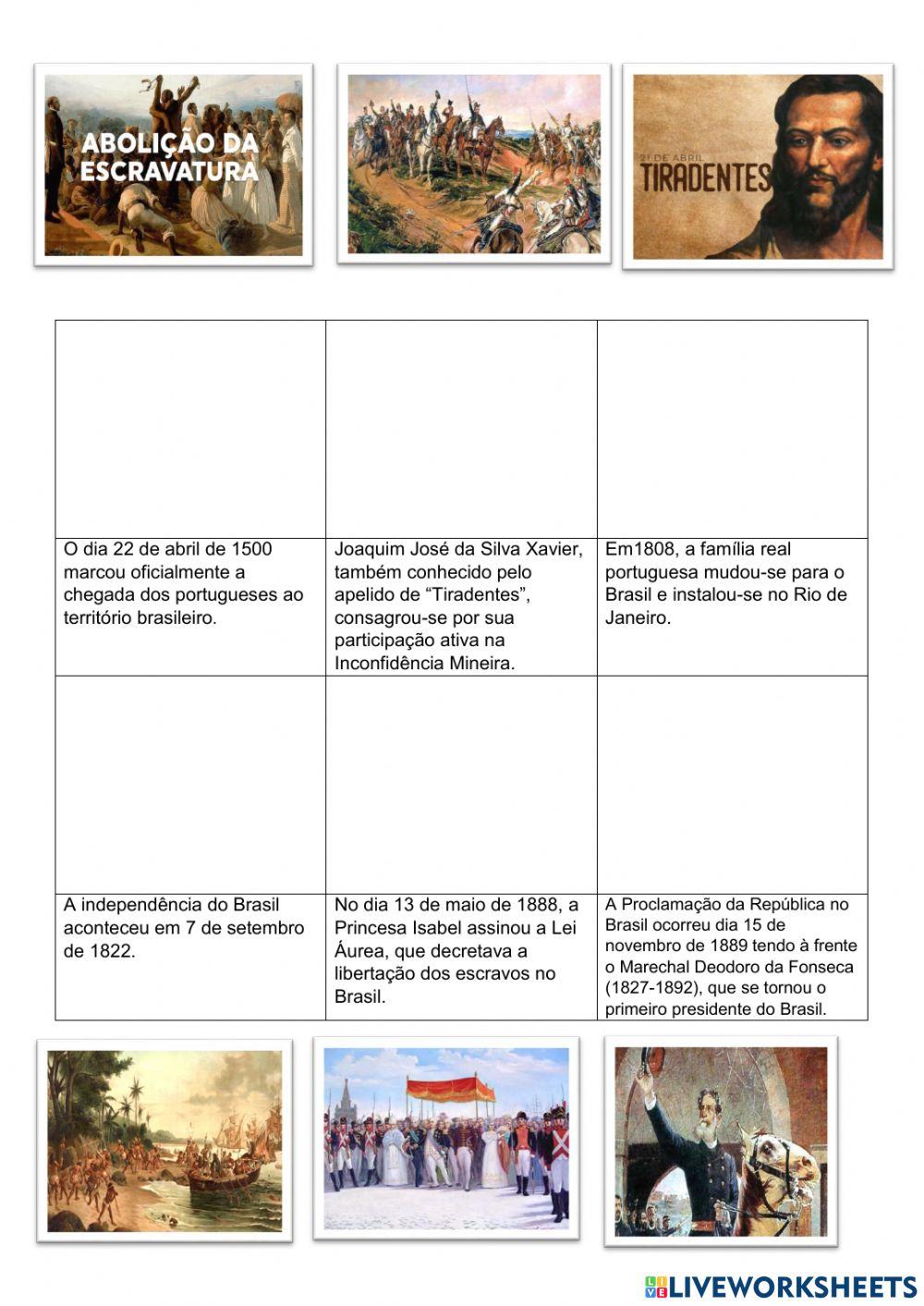 Atividade de História