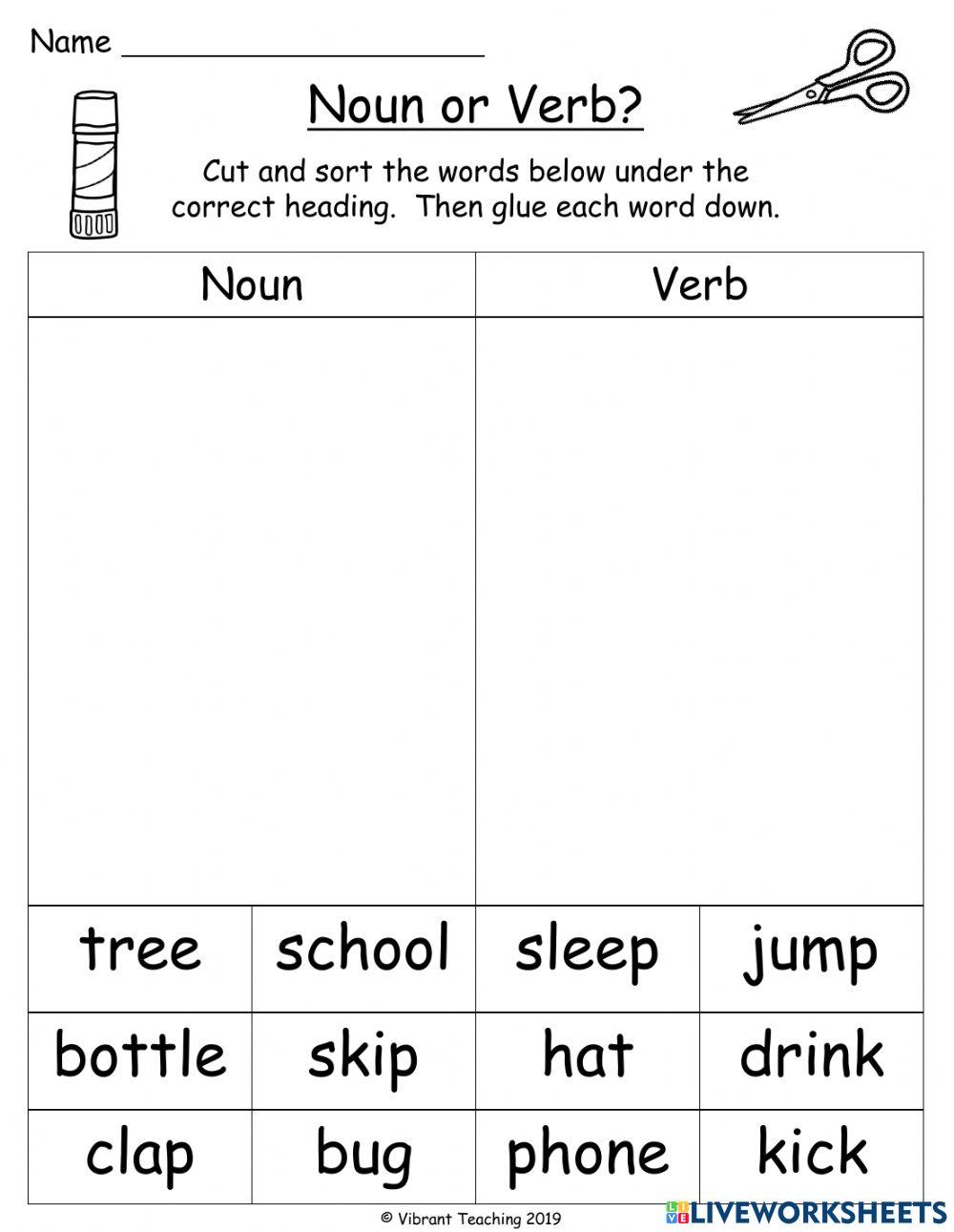 4948484-noun-or-verb-sort-christy-jones