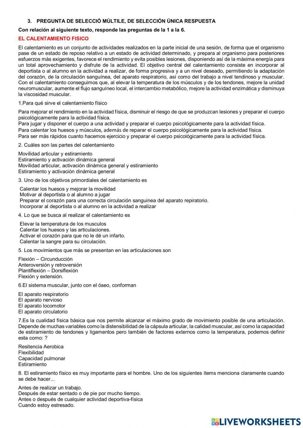 Fortalecimiento muscular