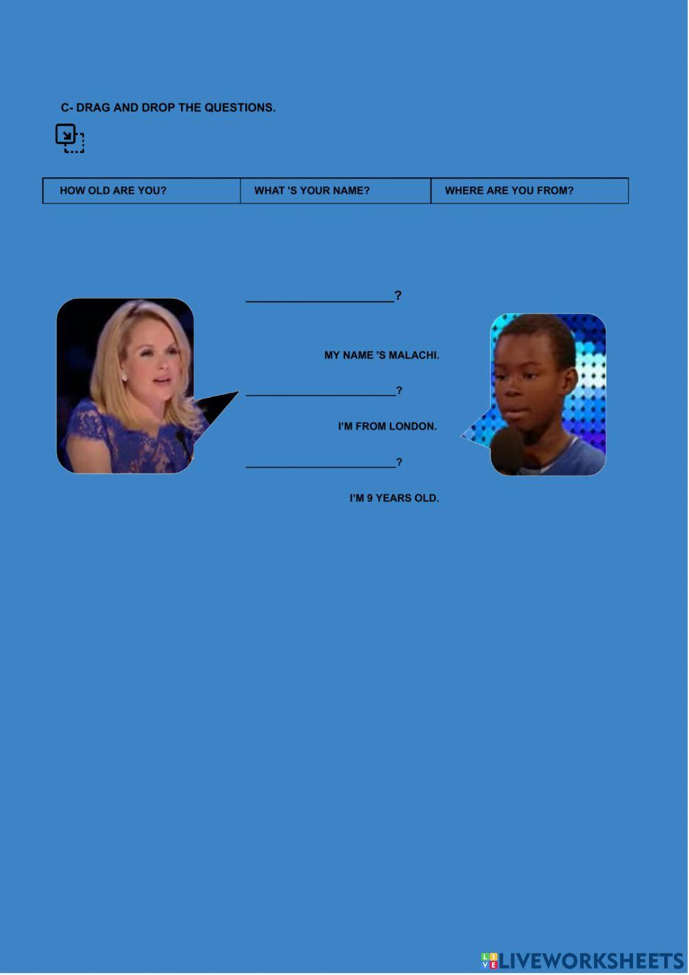 Personal information