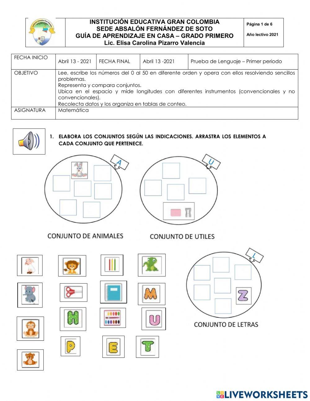Taller matemáticas