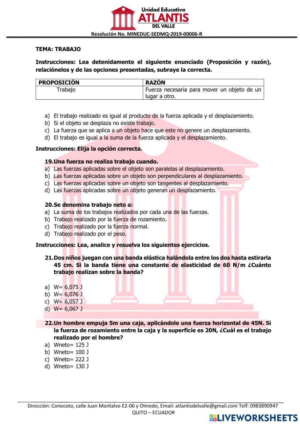 Cuestionario Física 3 parcial.