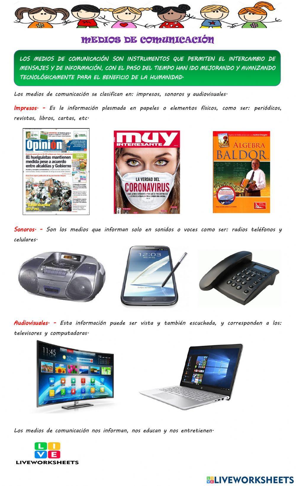 Medios de comunicación Medios de comunicación
