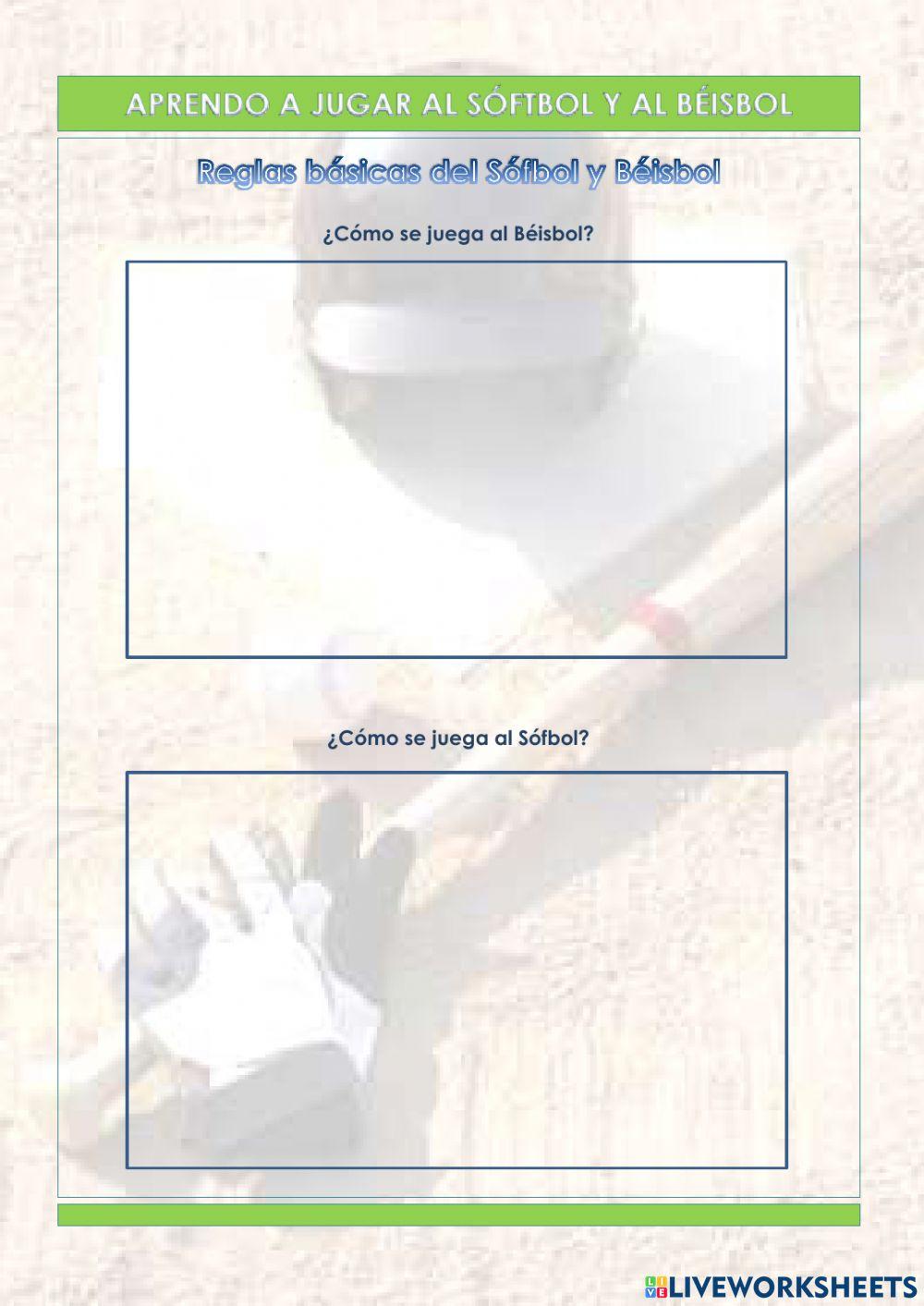 Aprende a jugar al béisbol y al sófbol (5º y 6º)