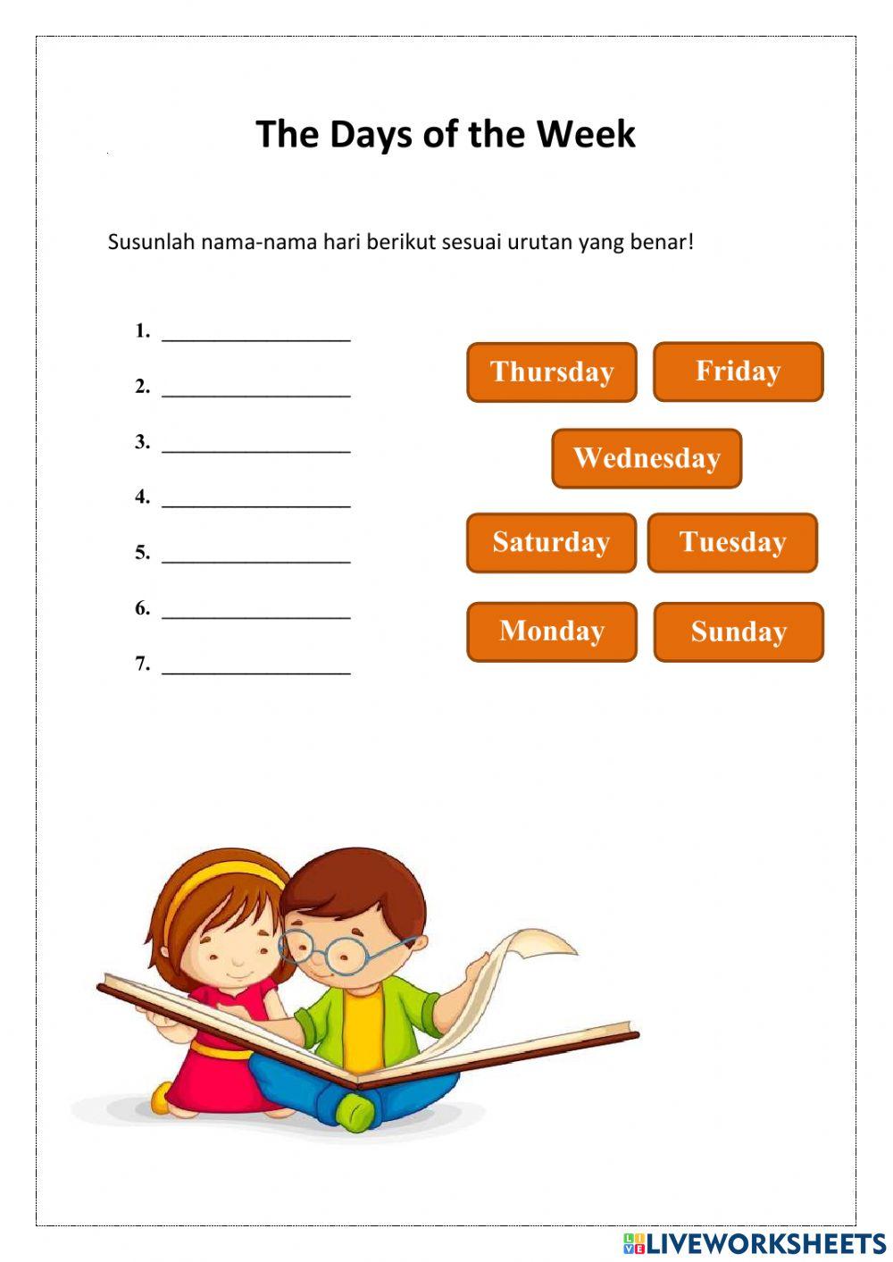 Days of the Week (Part II)