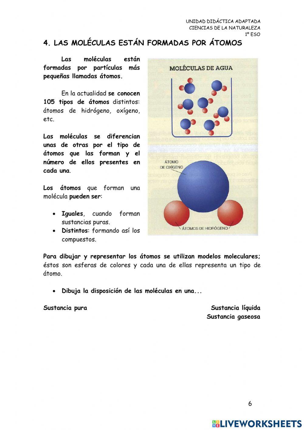 Atomos y Moleculas