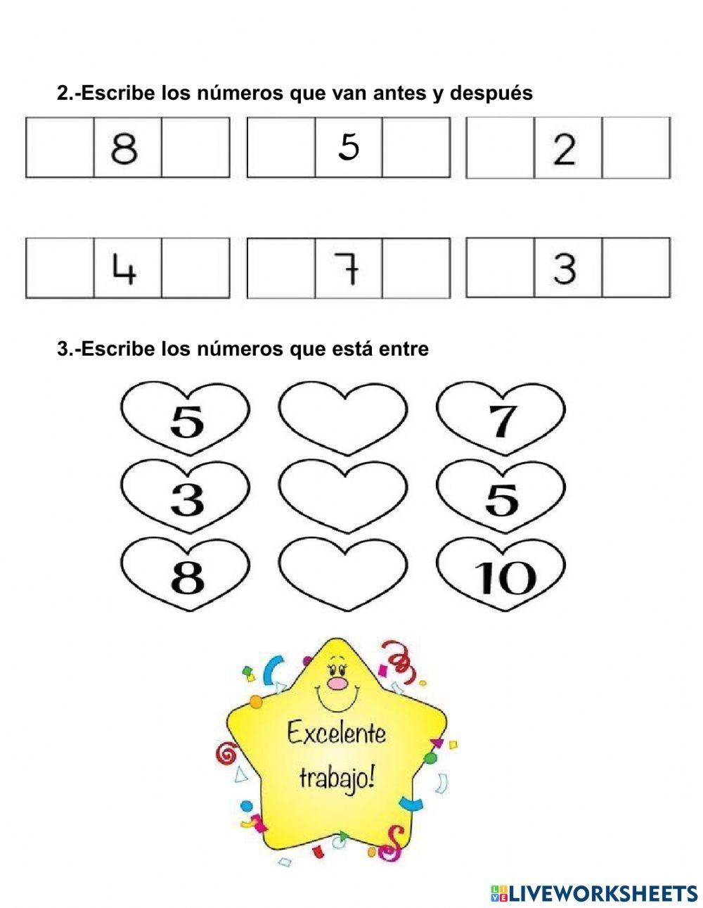 Secuencia y números