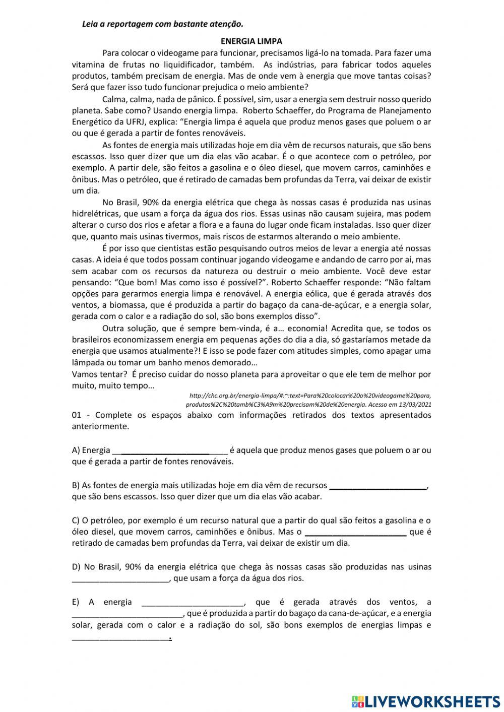 Pet complementar - semana 2