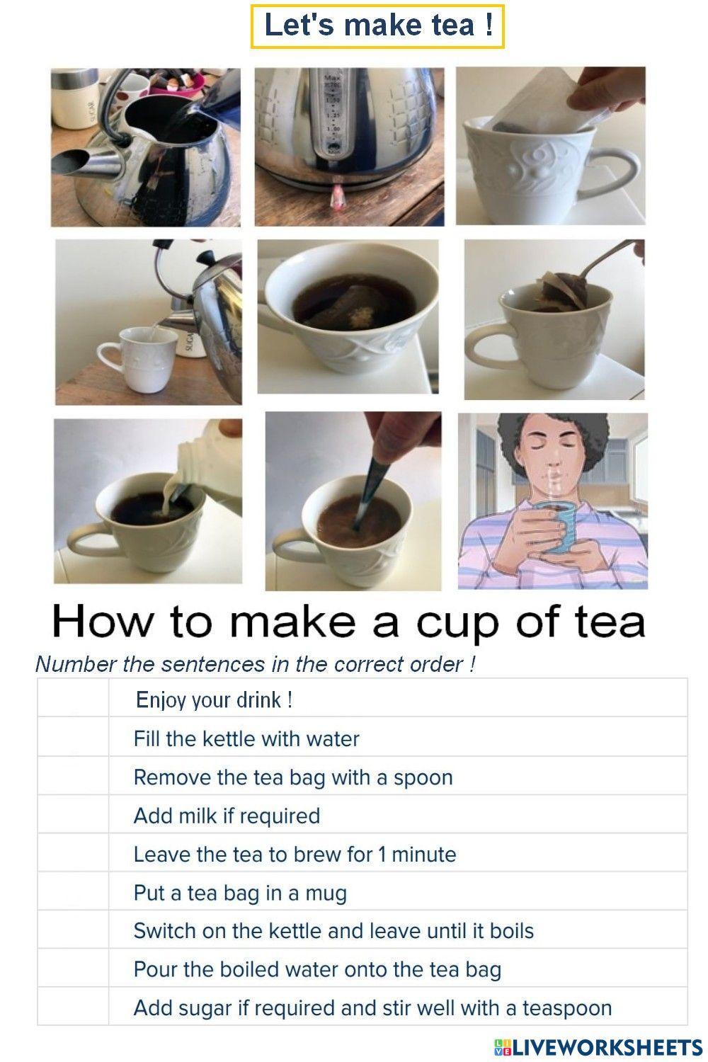 Let's make tea !