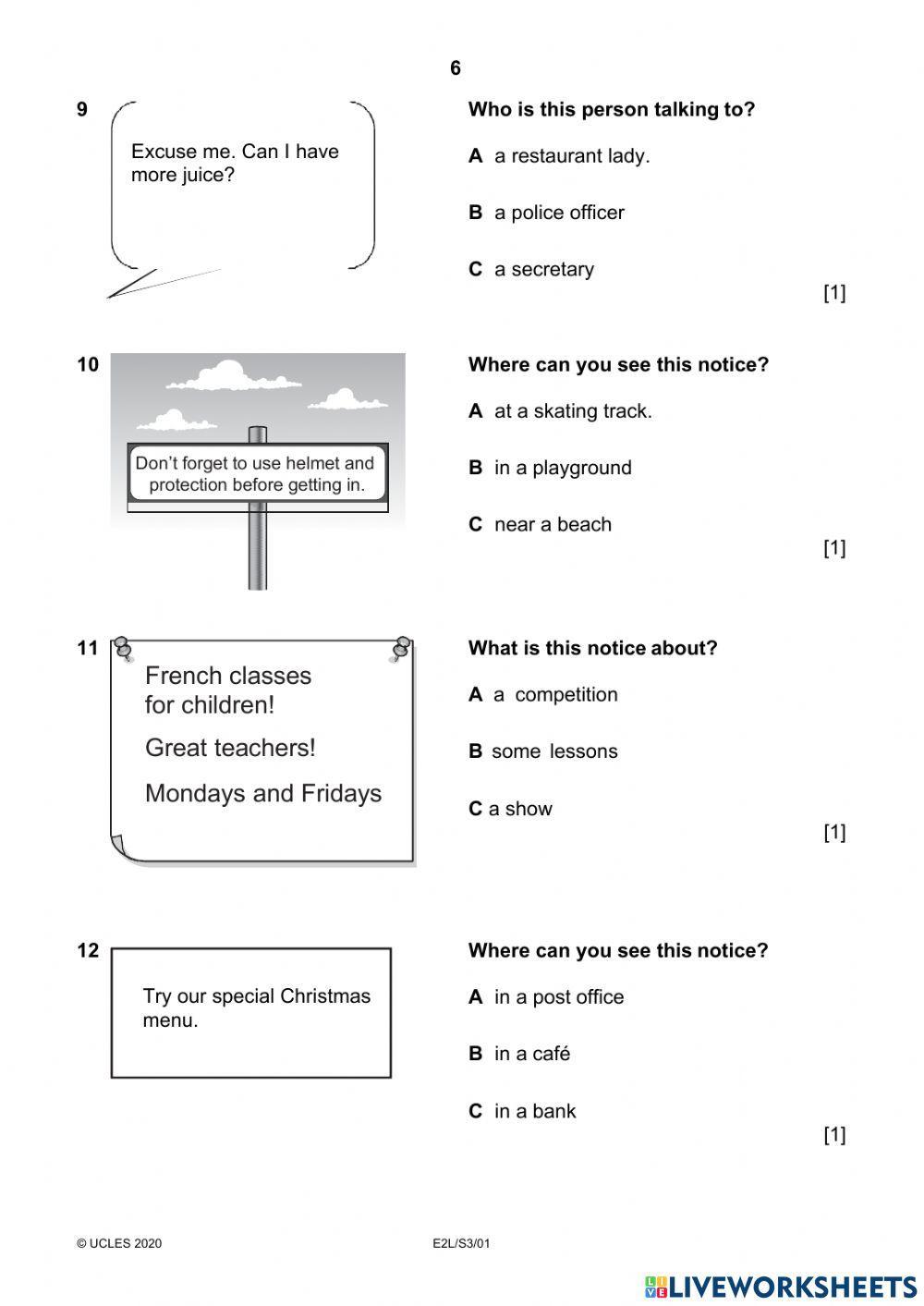 3rd grade Review Guide Trimester 1 (Reading and Writing)