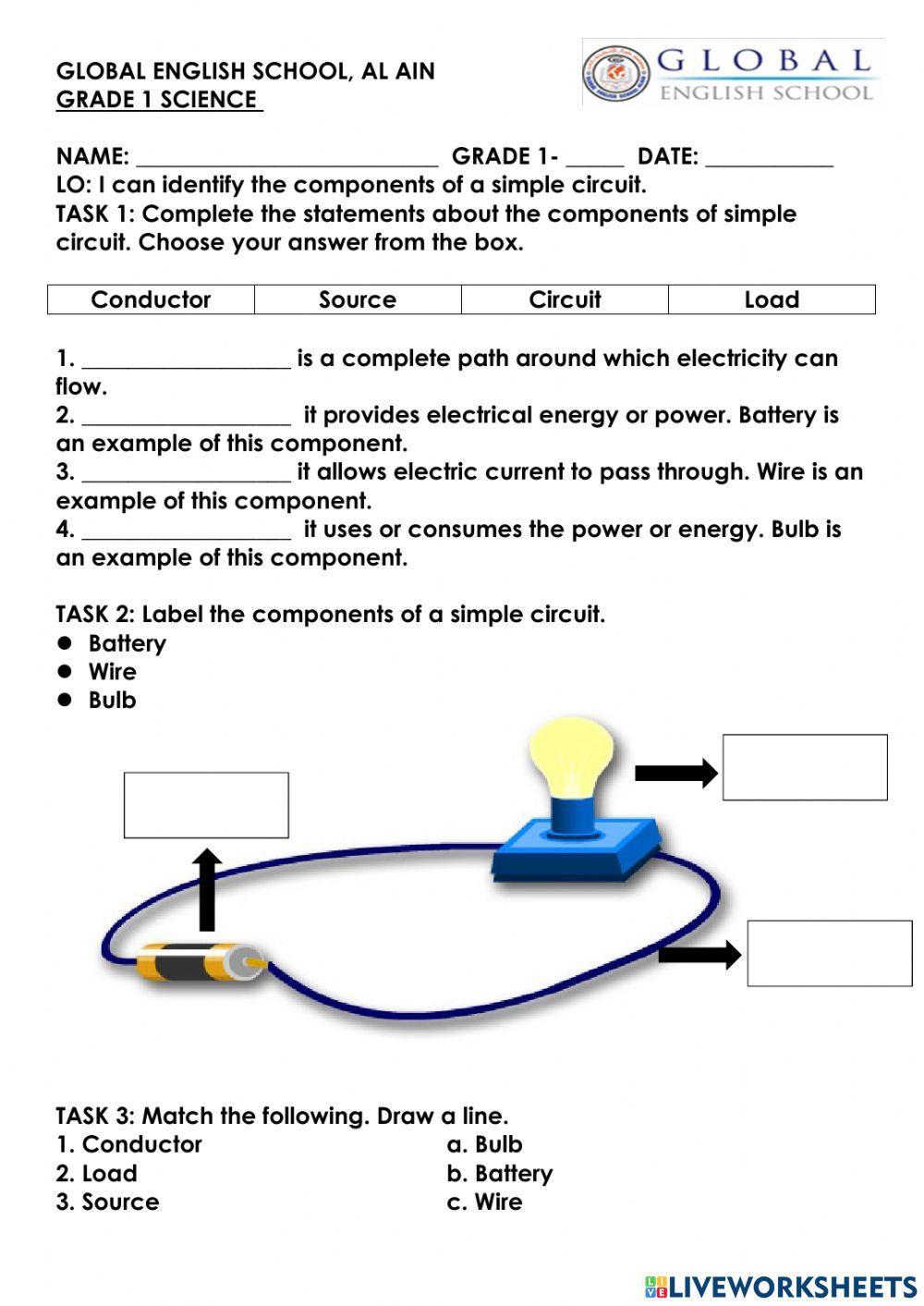 Components of circuit