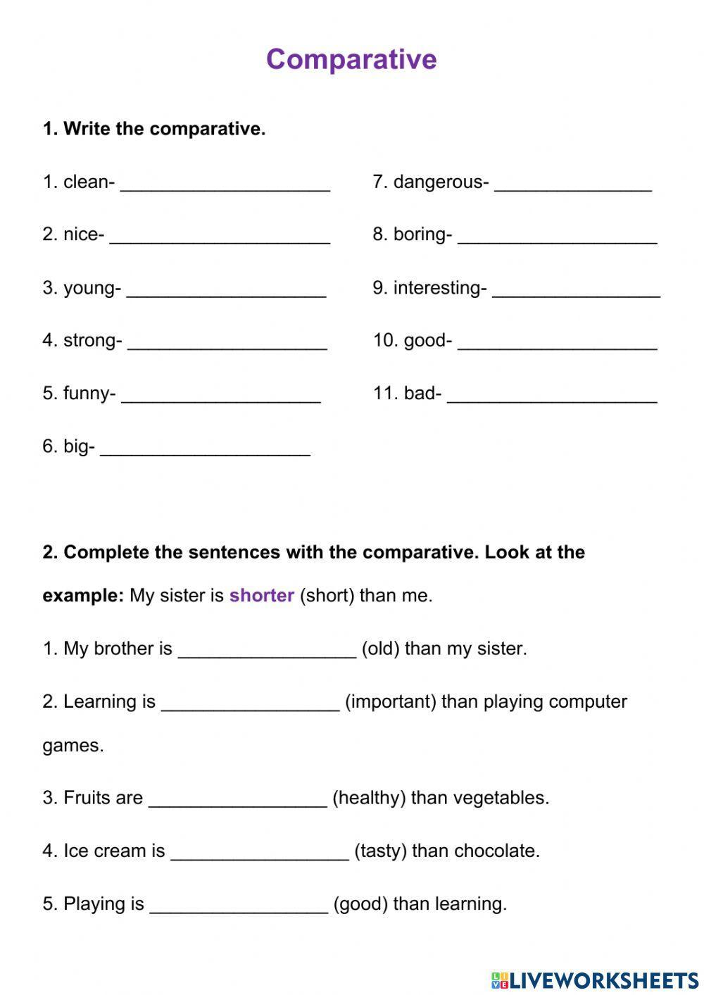 Comparatives exercises pdf. Degrees of Comparison of adjectives упражнения. Degrees of Comparison of adjectives Worksheets. Comparison of adjectives exercises for Kids. Comparatives Worksheets.