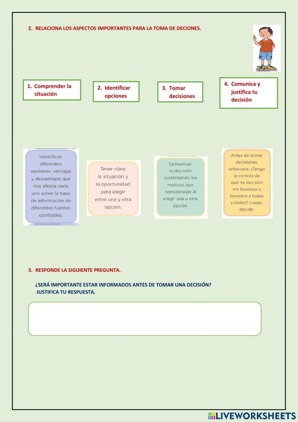 PARA TOMAR DECISIONES NOS INFORMAMOS