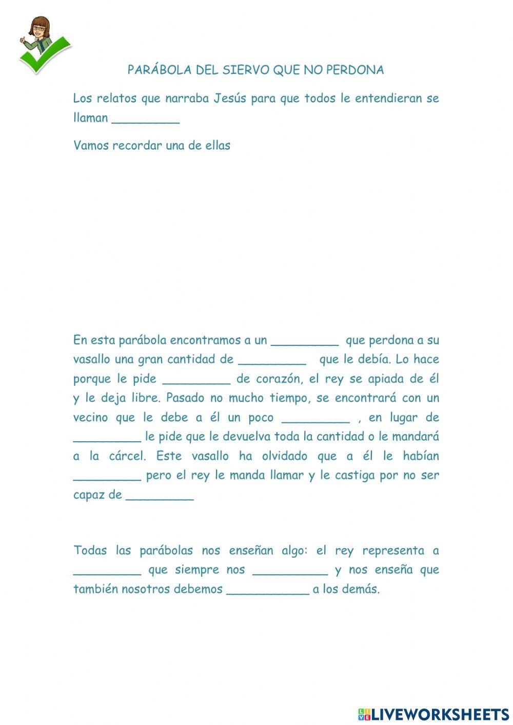 El siervo que no perdona