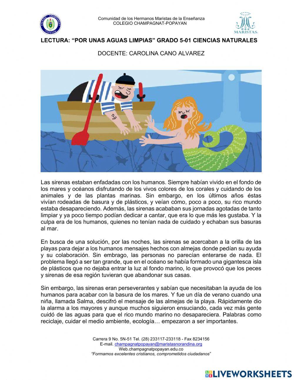 Contaminación del agua