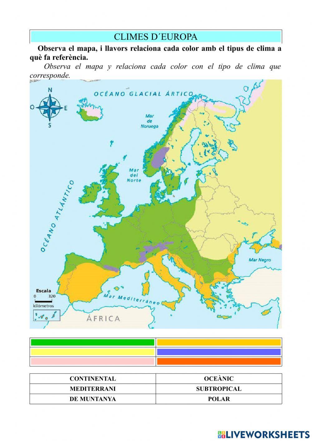 Climas de Europa