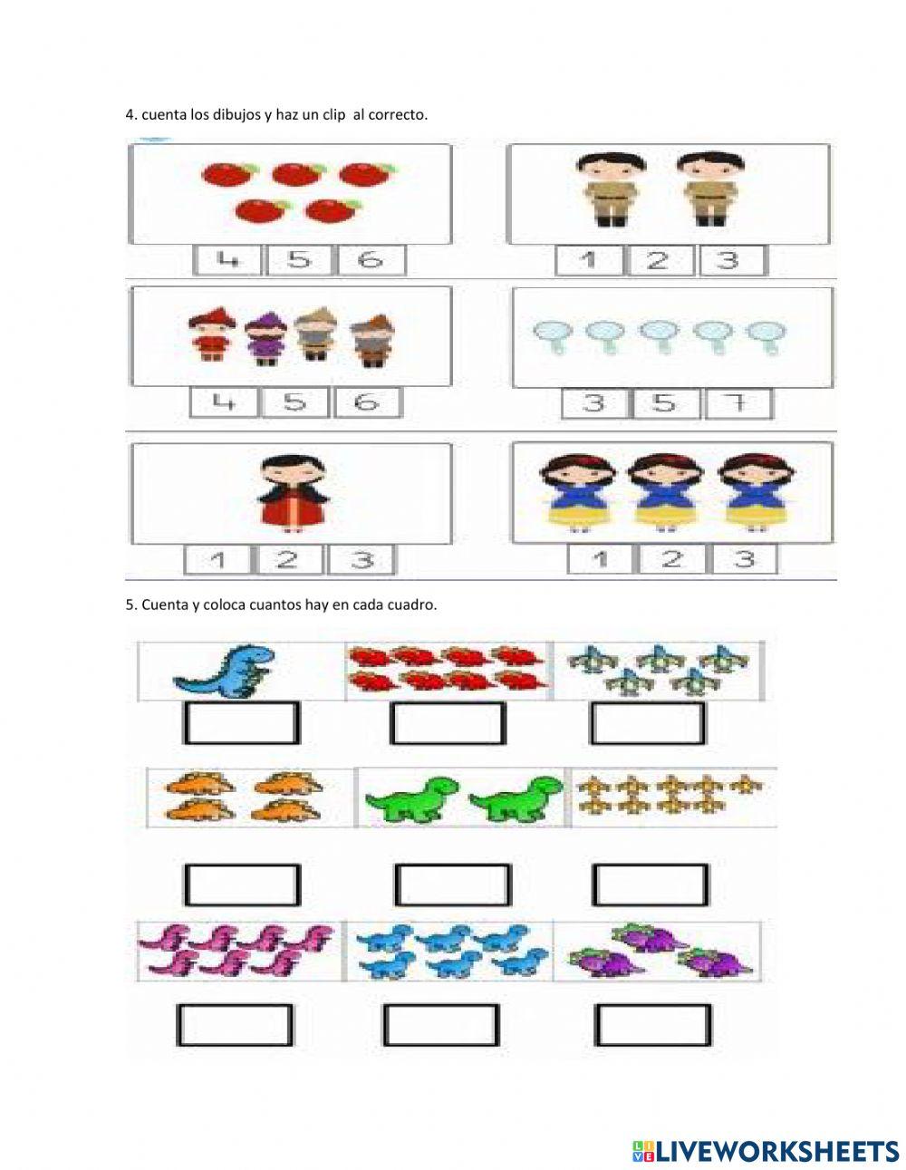 Examen d matematcas k5