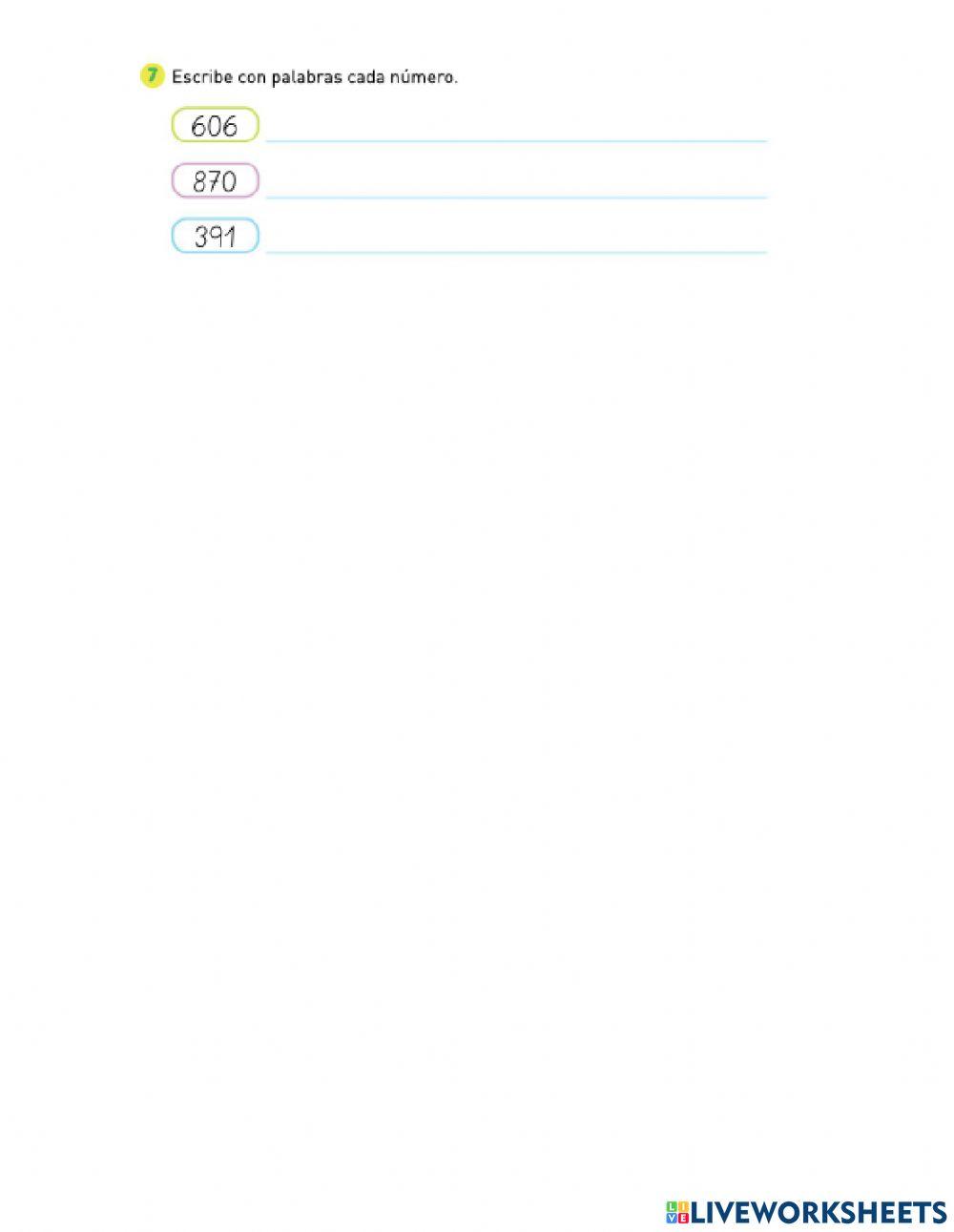 Evaluación Unidad 0, terceros básicos 21