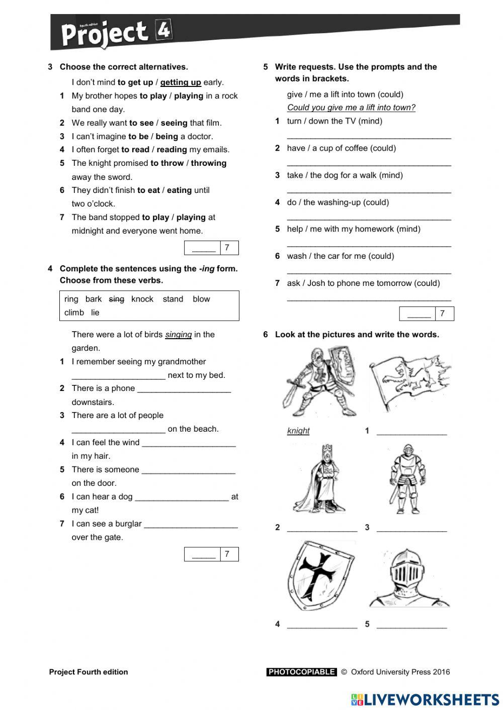 Project 4 unit 4 test 