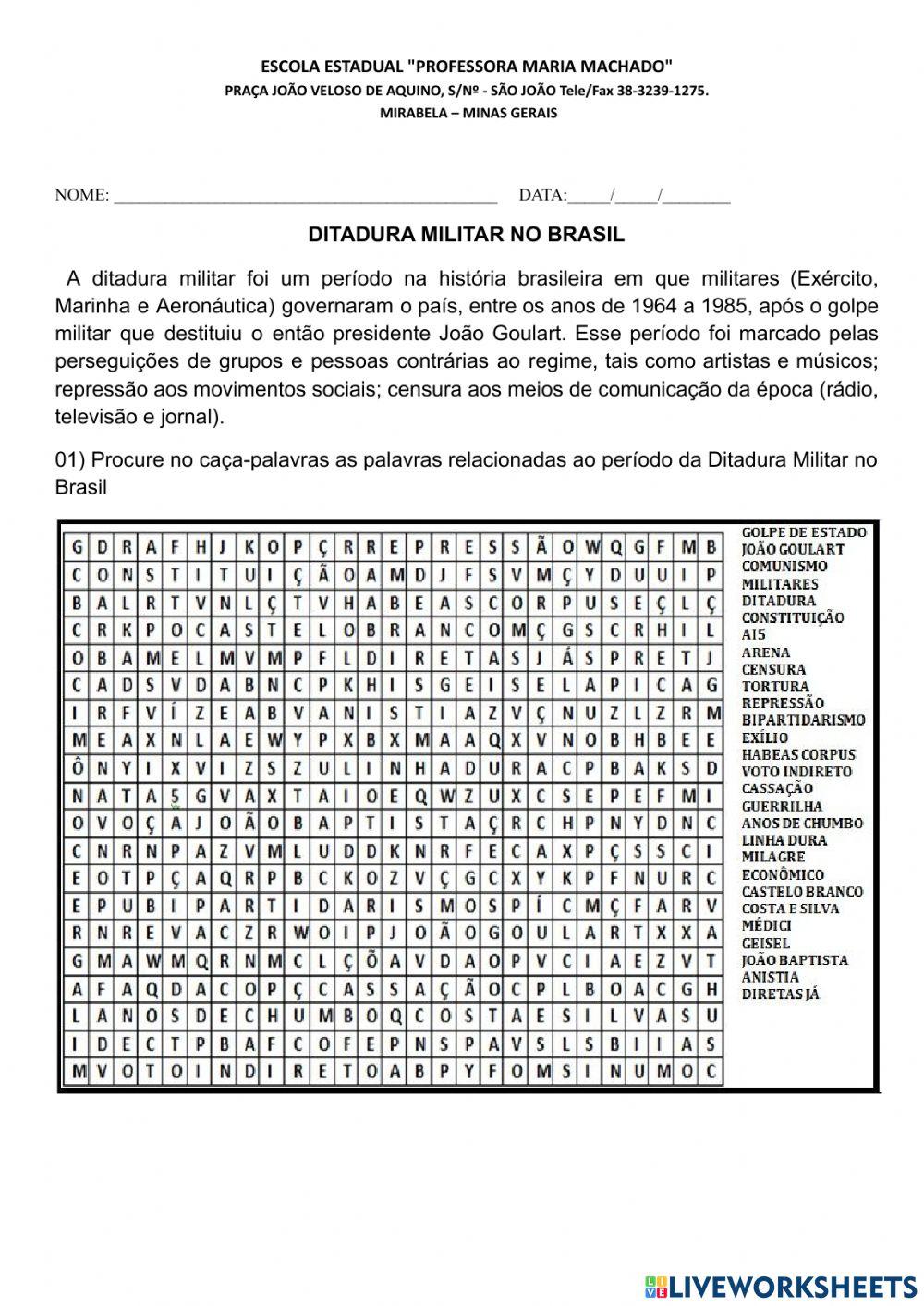 Baixe e imprima caça-palavras sobre a história da Folha - 27/02/2021 -  Folha 100 anos - Folha