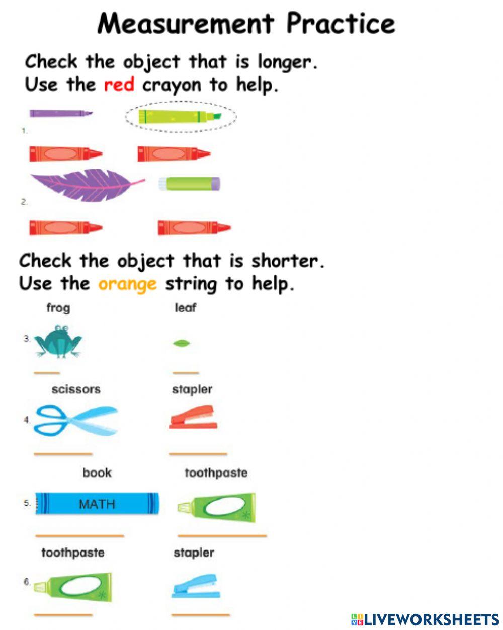 Indirect Measurement interactive worksheet Live Worksheets