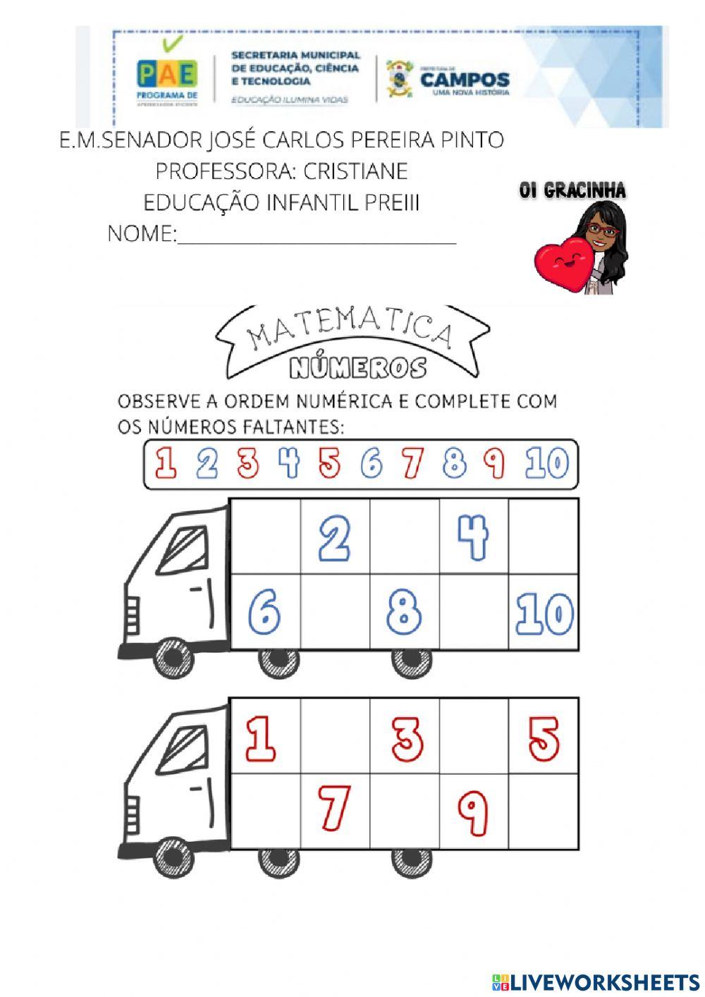 Sequência numérica